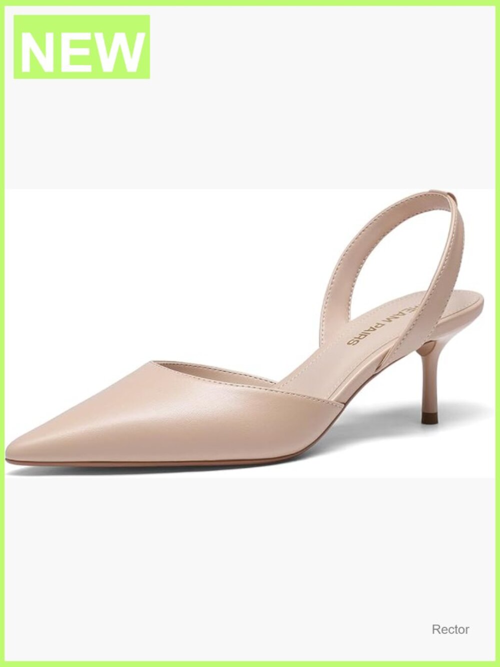 Slingback Lace Up Kitten Low Heel Closed Toe Pointed Toe Strappy Pumps Party